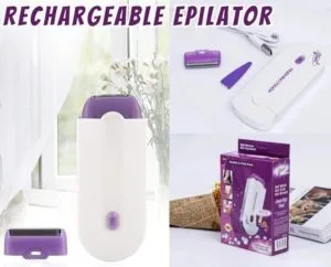 Rechargeable Painless Hair Removal Machine For Face, Arm, Legs – Finishing Touch Sensa-Light Technology